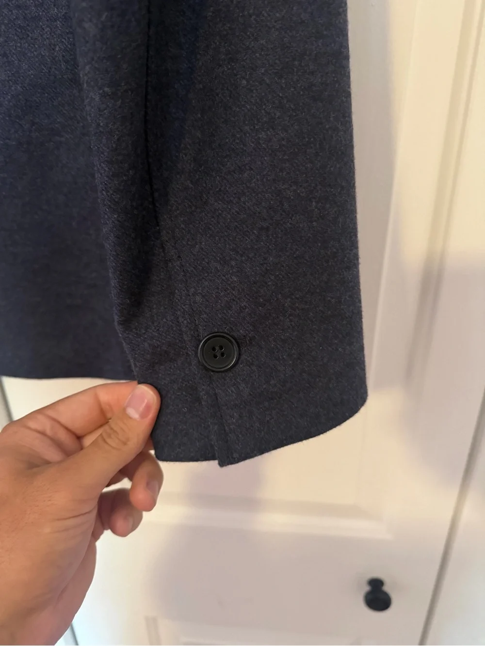 NWT Sid Mashburn Tyrolean Wool Jacket in Navy, Men’s Size Small